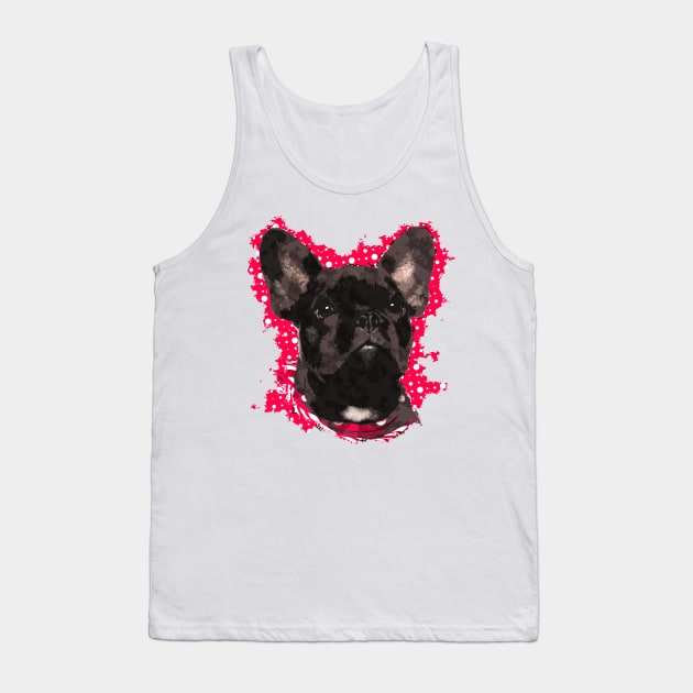 French Bulldog Puppy Tank Top by Nartissima